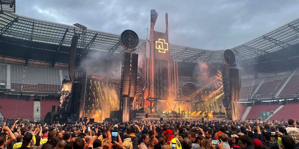 Rammstein ließen in Kärnten nichts anbrennen