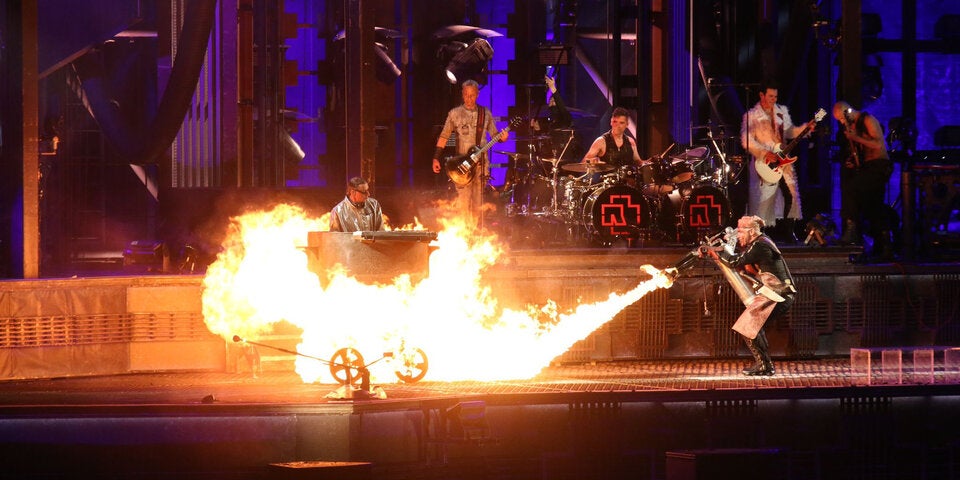 Rammstein ließen in Kärnten nichts anbrennen