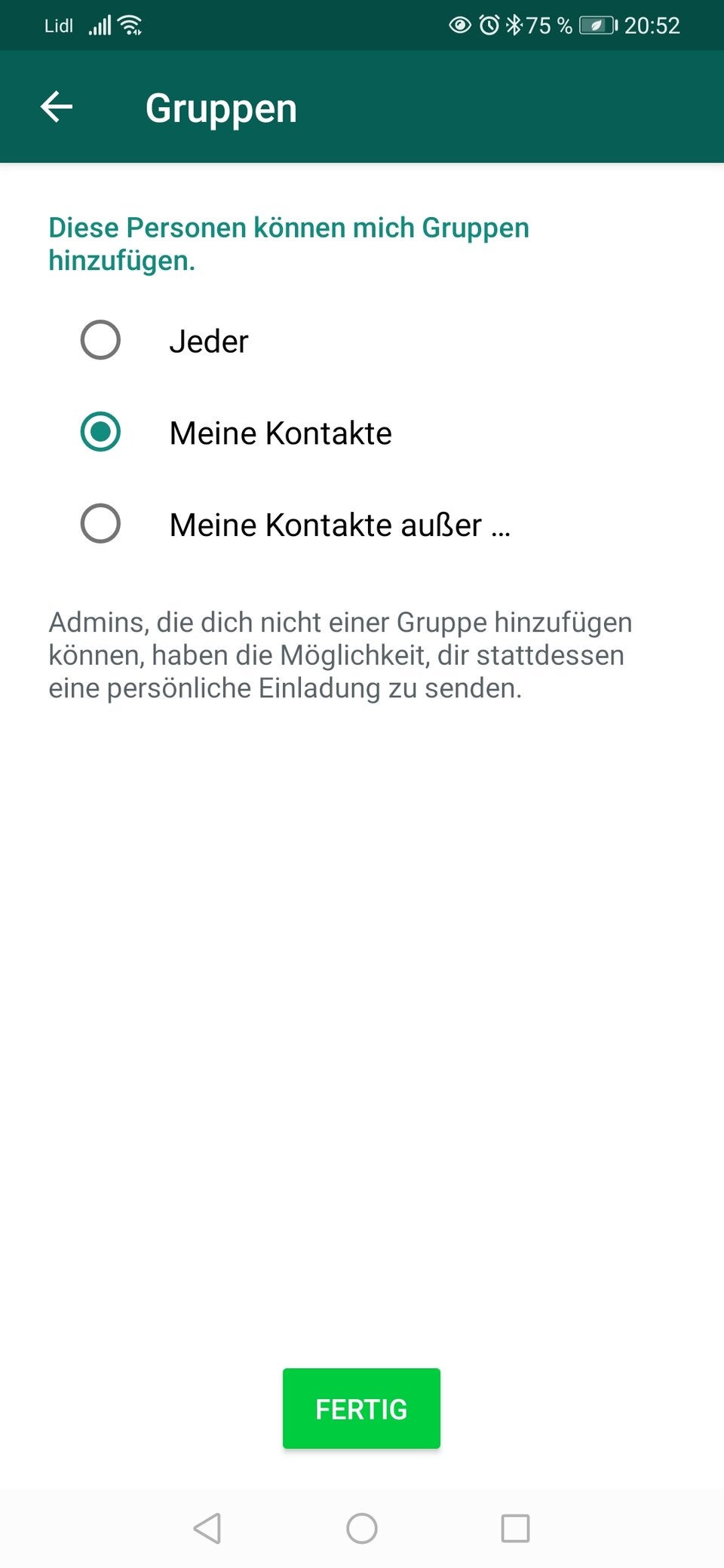Diese WhatsApp-Einstellung jetzt unbedingt ändern