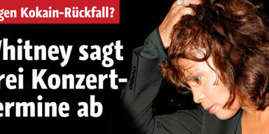 Whitney Houston: Kokain-Rückfall!