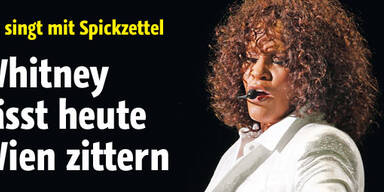Whitney lässt  Wien zittern