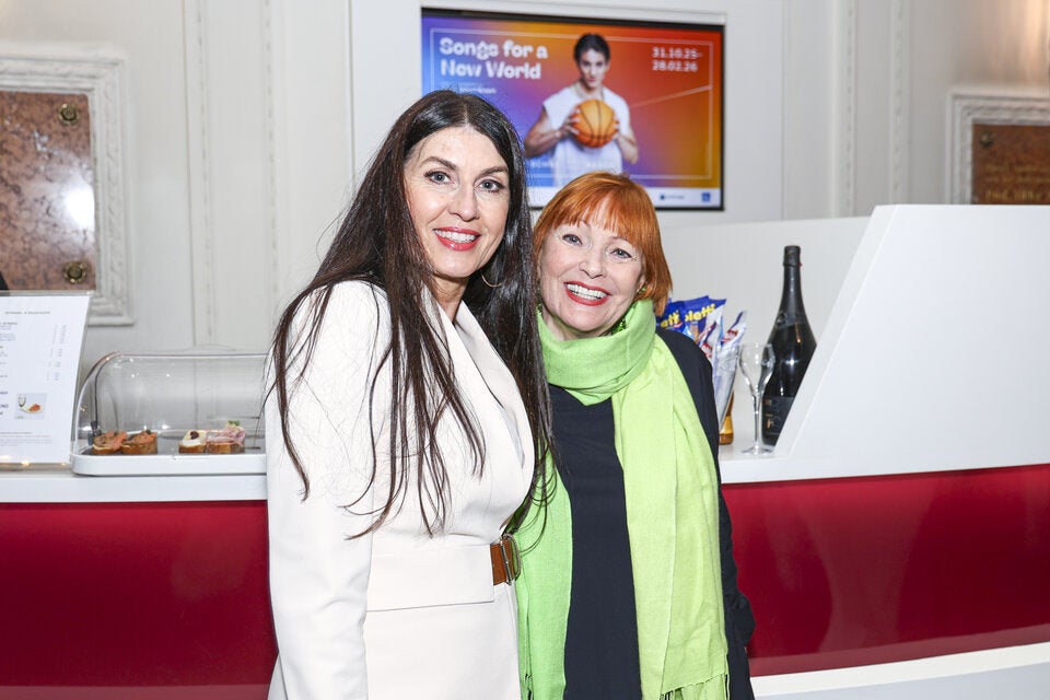 Monika Ballwein und Chris Lohner.