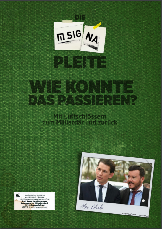 Abschlussbericht: Grüne zeichnen Benkos Milliarden-Pleite nach