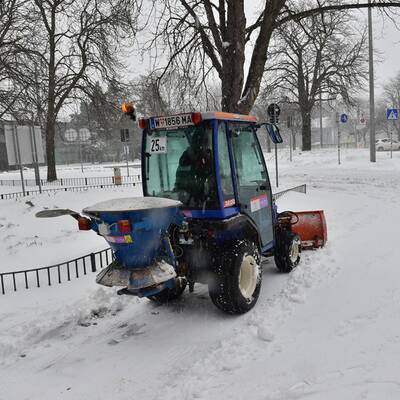 Schneeräumen ohne Ende – Hier Tulln  