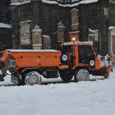 Schneeräumen ohne Ende – Hier Tulln  