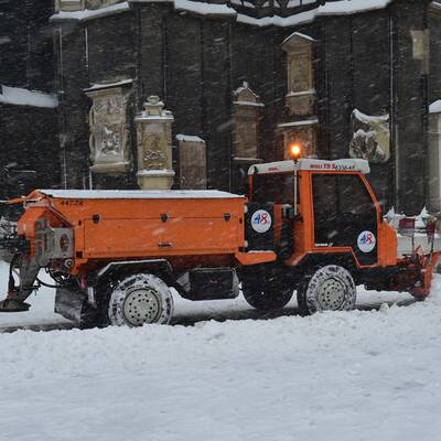 Schneeräumen ohne Ende – Hier Tulln  