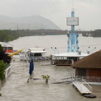 Hochwasser in Österreich