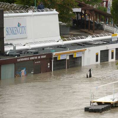 Hochwasser in Österreich
