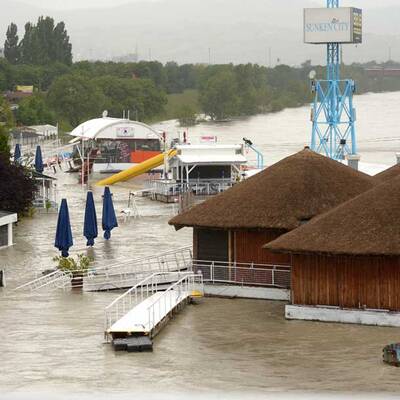 Hochwasser in Österreich