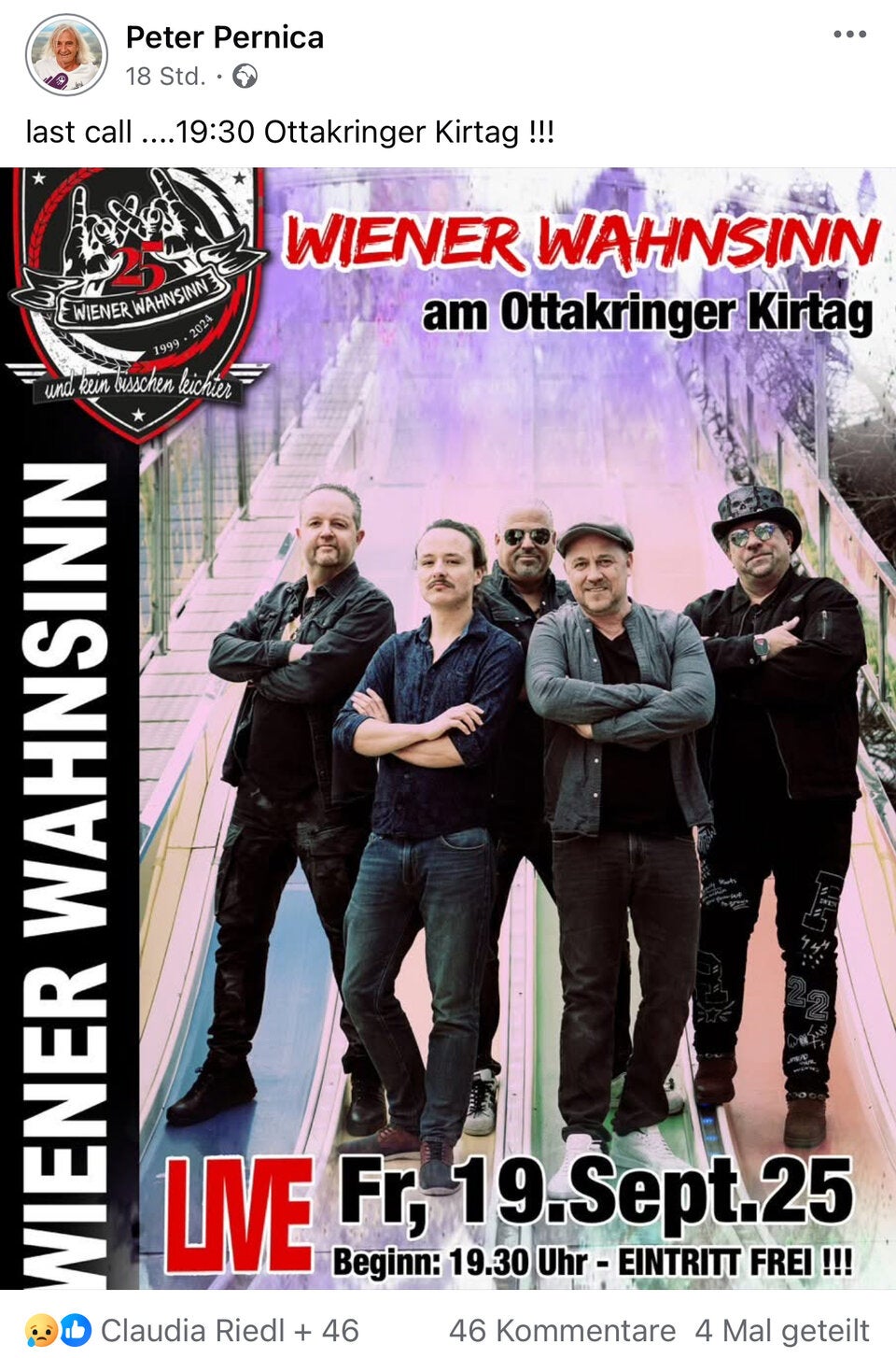 Austropop-Schock: Todesdrama bei Wiener Wahnsinn