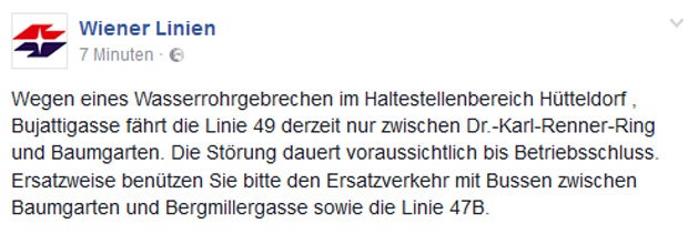 Wiener Linien Chaos