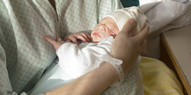 3770 Gramm Freude: Elio ist Wiens Neujahrsbaby