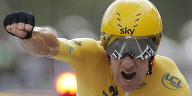 Wiggins triumphiert im Zeitfahren