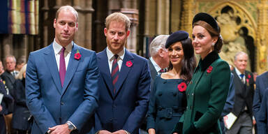 Prinz William, Herzogin Kate, Prinz Harry und Herzogin Meghan