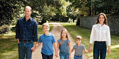 William und Kate begeistern mit Weihnachtskarte