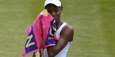 Venus Williams schon draußen