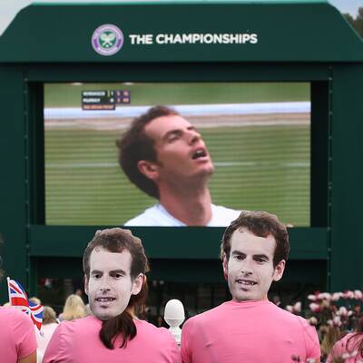 Die besten Bilder aus Wimbledon