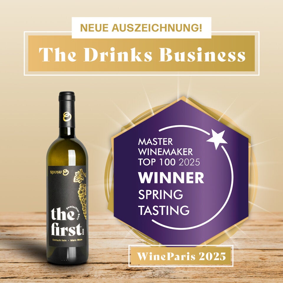 Wein-Auszeichung für spusu: Top 100 Winemakers