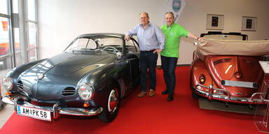 VW-Rarit&auml;ten on Tour: 110 Klassiker rollen durchs Mostviertel