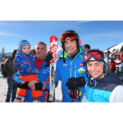 Armin Assinger beim Video-Dreh im Großarltal