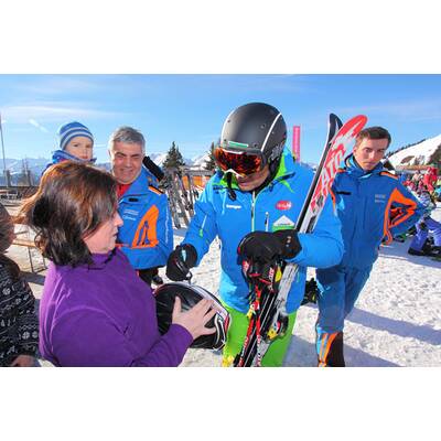 Armin Assinger beim Video-Dreh im Großarltal