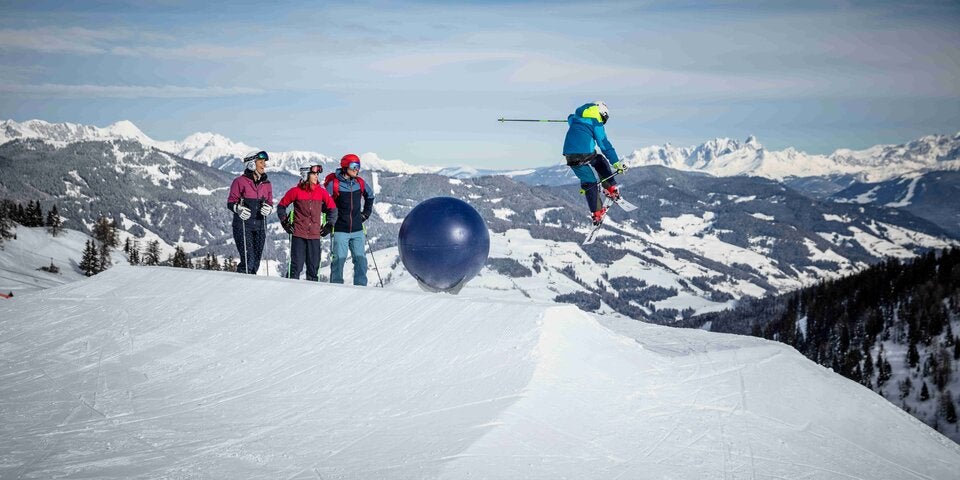 Skipark in St. Johann