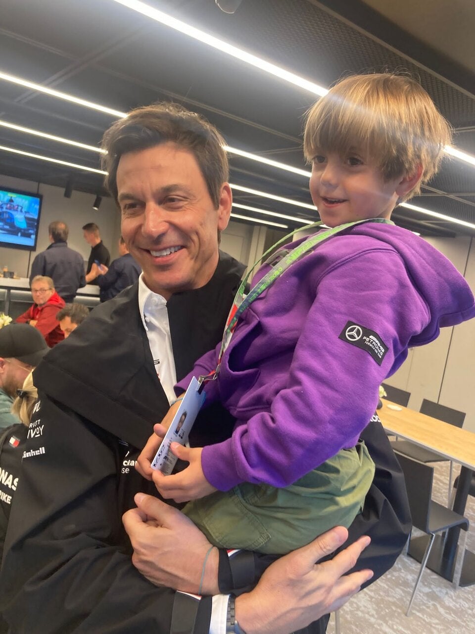 Toto Wolff Sohn Charly Spielberg