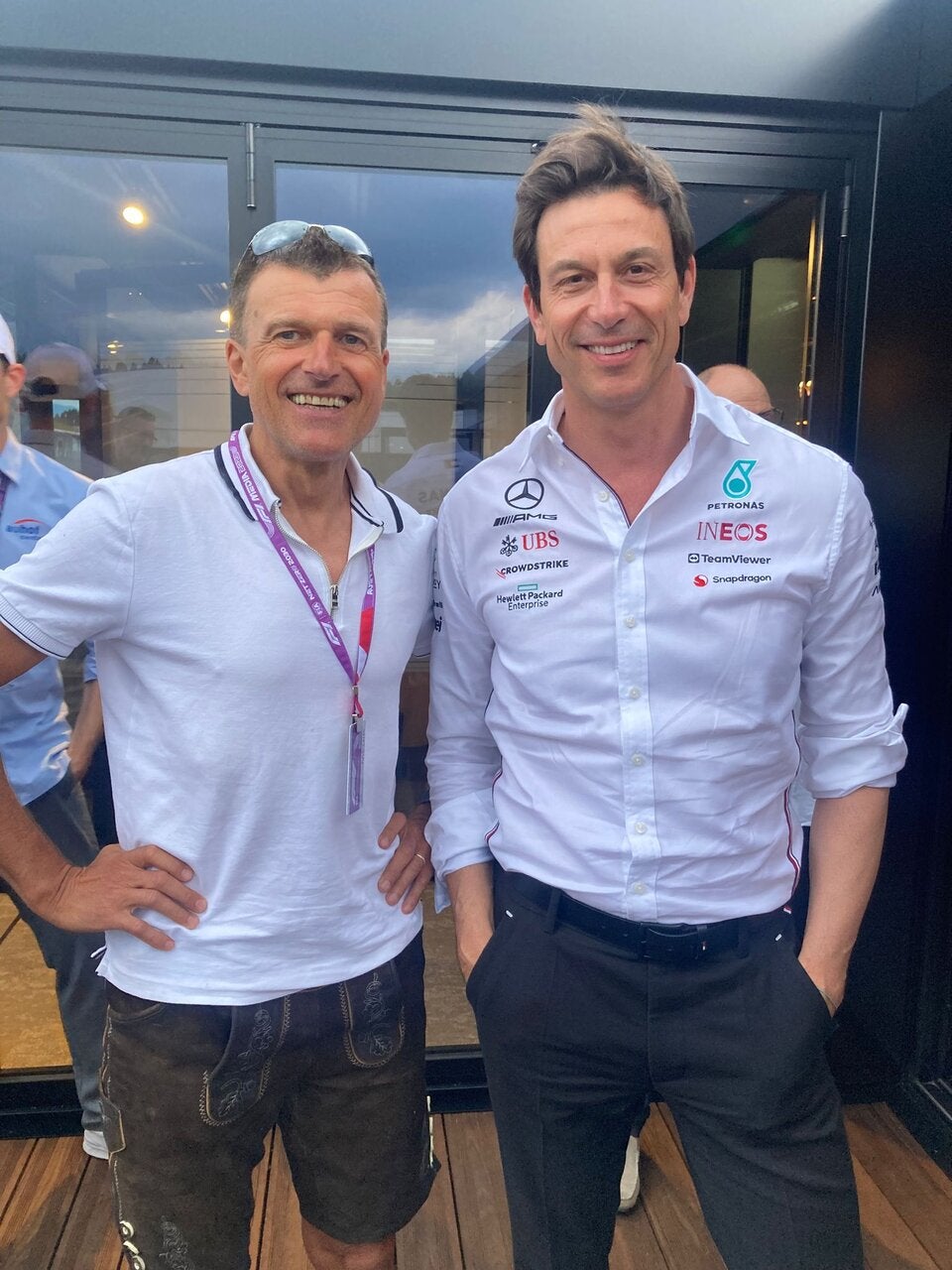 Toto Wolff Sohn Charly Spielberg