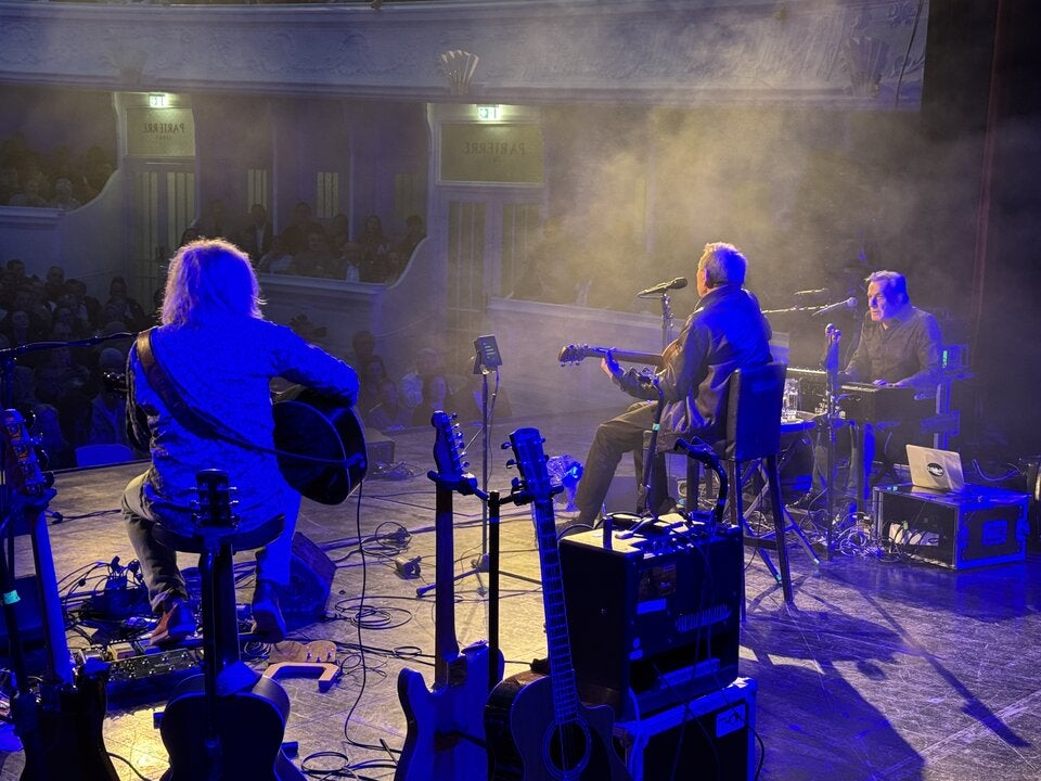 Wolfgang Ambros: cooles Doppelpark bei Niavarani im Park