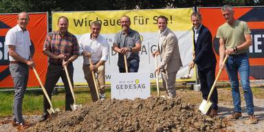 GEDESAG: Feierlicher Spatenstich des neuen Wohnprojektes &rsaquo;Wolfpassing VI B&lsaquo;