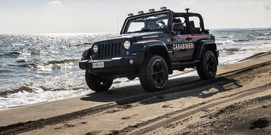 Extrem cooler Jeep für die Polizei