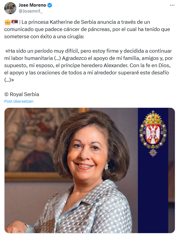 Kronprinzessin Katherine von Serbien