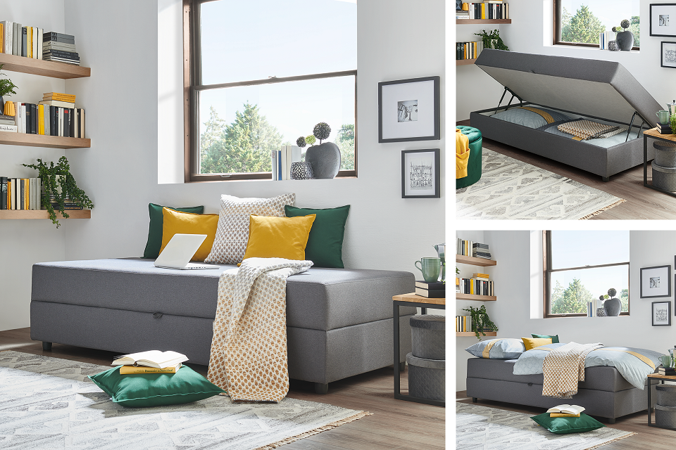 XXXLutz - ADV - Tipps für kleine Wohnungen - Couch, Schlafsofa, Stauraum - 960px