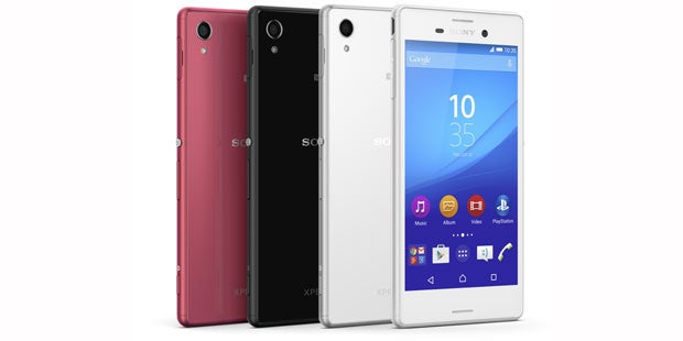 Sony Xperia M4 Aqua startet
