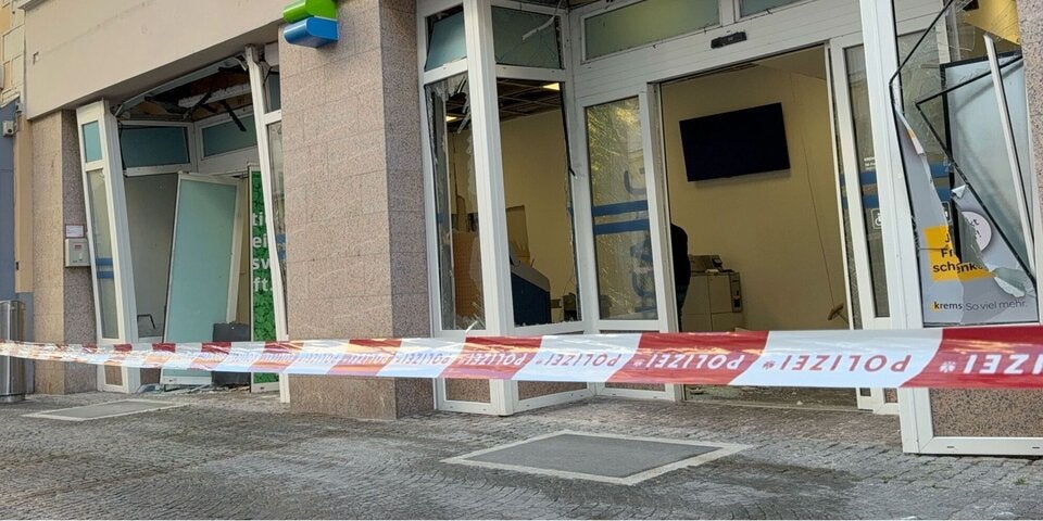 Bankomatsprengung Krems