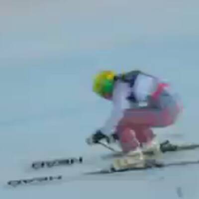 Die Bilder der Damen-Superkombi