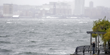 So erlebt ÖSTERREICH-Reporter den Hurrikan