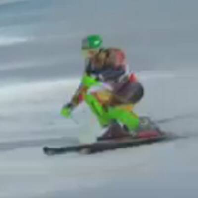 Die Bilder der Damen-Superkombi