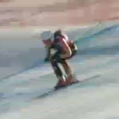 Die Bilder der Damen-Superkombi