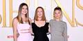 Die "Sirens": Meghann Fahy, Julianne Moore und Milly Alcock
