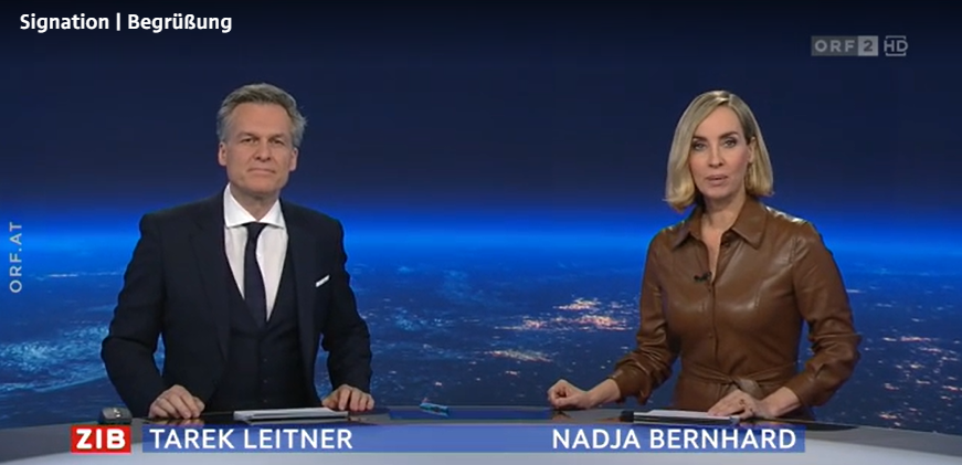 Nadja Bernhard: ZIB-Lady im Latex-Look