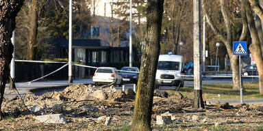 Zagreb: Sprengstoffspuren an abgest&uuml;rzter Drohne entdeckt