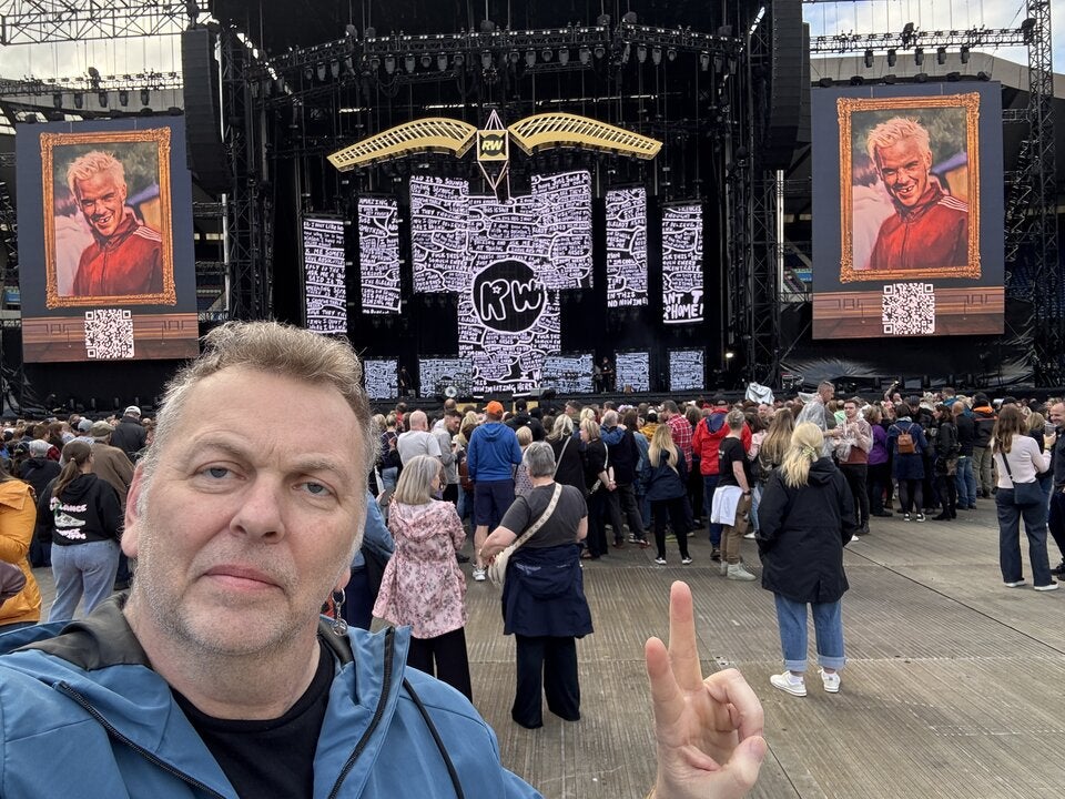 Robbie Williams: 1. Blick auf seine neue Hammer-Show