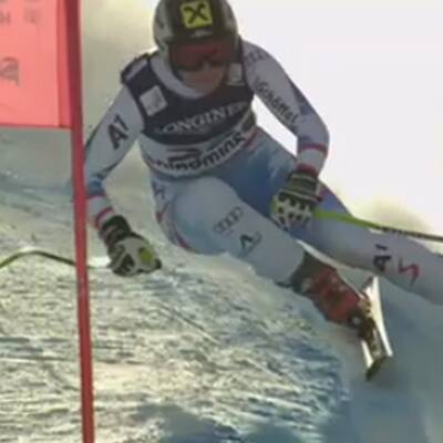 Die Bilder der Damen-Superkombi