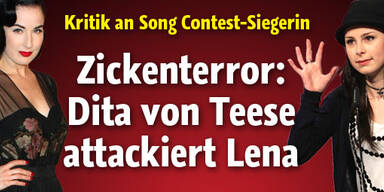 Zickenterror: Dita attackiert Lena