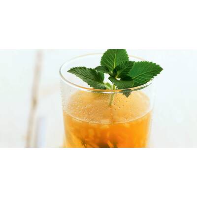 Mandarine-Ingwer-Saft