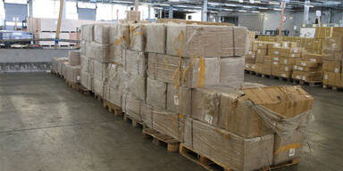 Zoll stoppt Drogentransport im Wert von 8 Mio. Euro