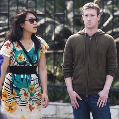 Facebook-Gründer Zuckerberg und seine Priscilla