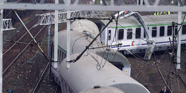 Zug Wien - Warschau entgleist