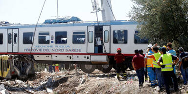 Zug-Crash in Italien: Offiziell 23 Todesopfer